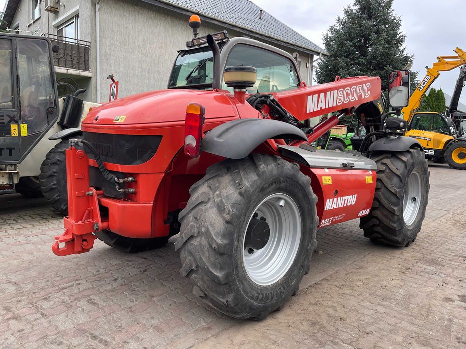 Ładowarka teleskopowa Manitou MLT 627 TURBO*Niska i wąska 2.20 M szeroka i wysoka*2013 ROK*Piękna*Joystick,4X4*TYLKO 5800 MTG*Bardzo ładny stan!