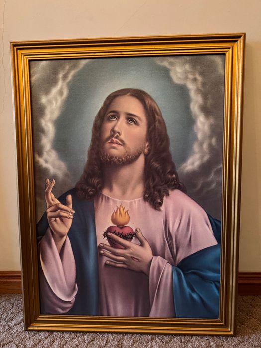 Quadro Coração de Jesus