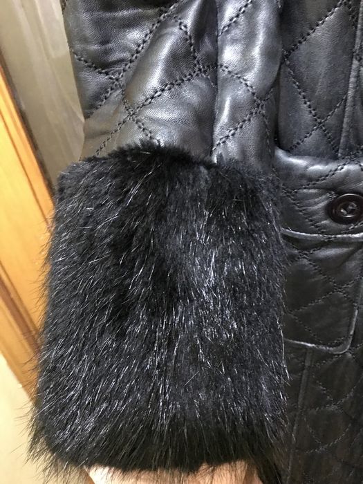 Пальто, натуральна шкіра, розмір 40-42