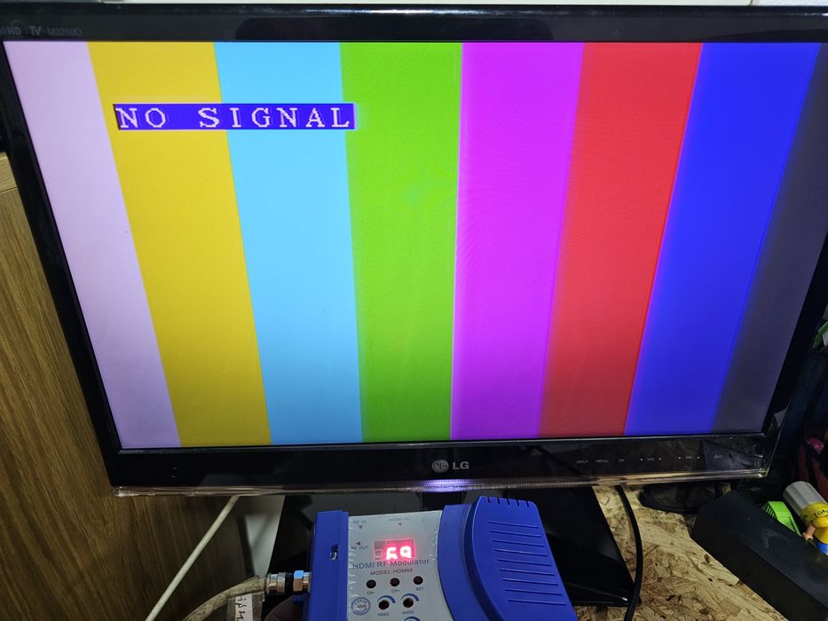 Modelador HDMI para sinal RF UHF VHF Novo