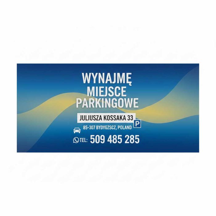 Wynajmę  Miejsca Parkingowe ul Kossaka 33 Bydgoszcz