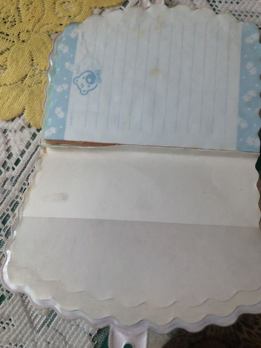 Stary notesik kolorowy