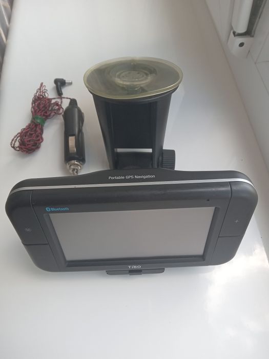 (2 в 1) GPS навигатор "TIBO", car adapter