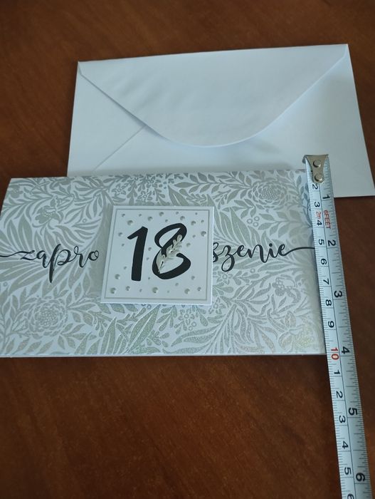Zaproszenia z kopertami
