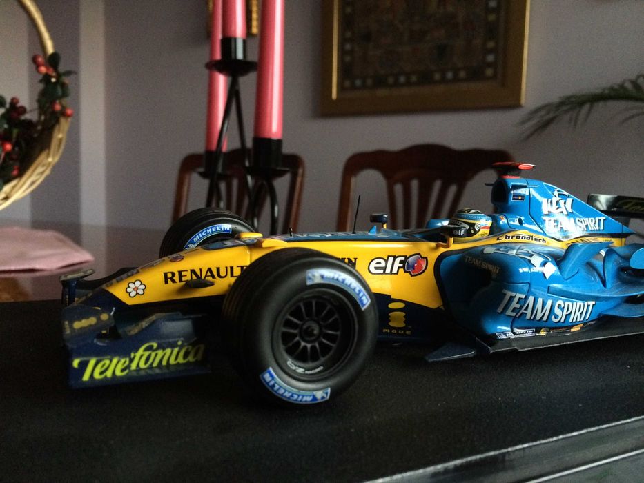 Hot Wheels Renault F1 R26 アロンソ Hot Wheels 1:18 Fernando Alonso Renault R26 F1 2006 Rzadki