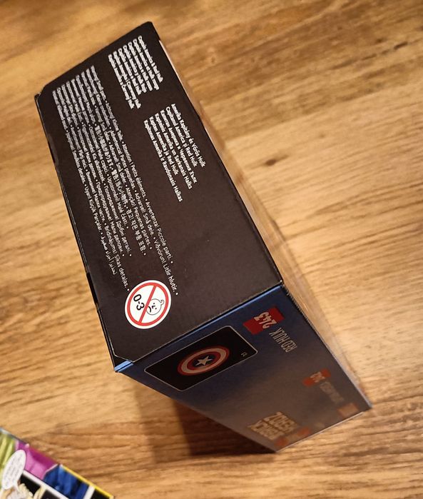 Nowe LEGO 40668 BrickHeadz Kapitan Ameryka i Czerwony Hulk.