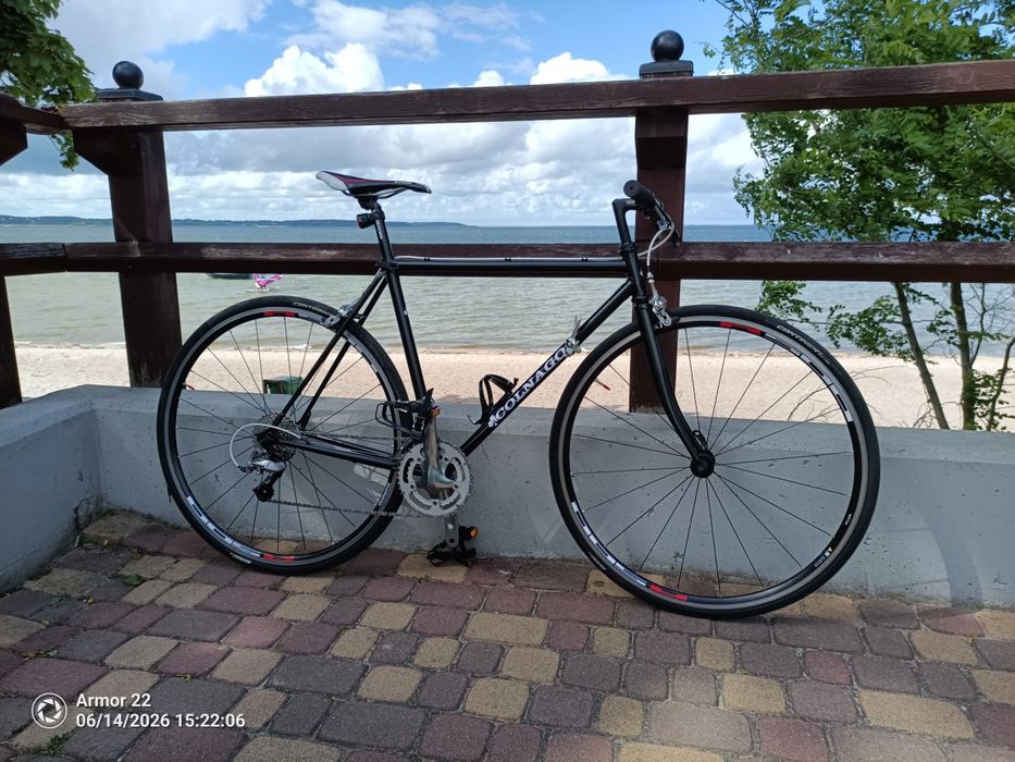 Rower szosa retro flat bar Tiagra Sora Colnago Jan Janssen