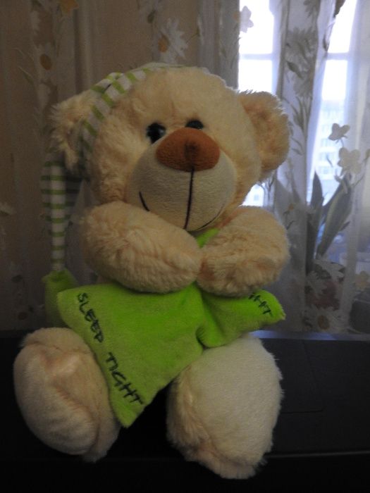 Игрушка мягкая медведь Германия Morgenroth Plusch мишка медвежонок