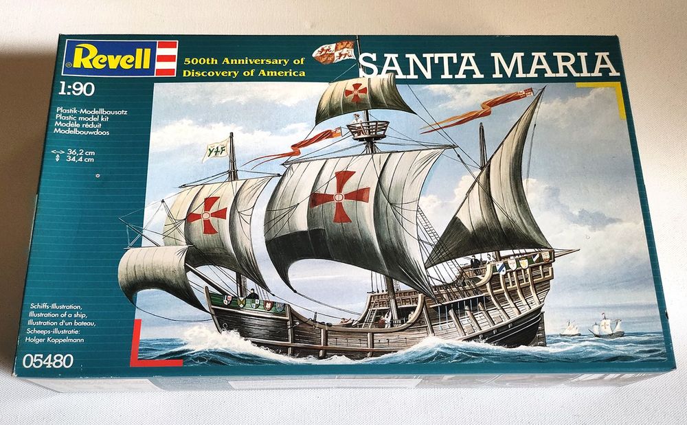 Santa Maria - Revell Model Kit - 1/90