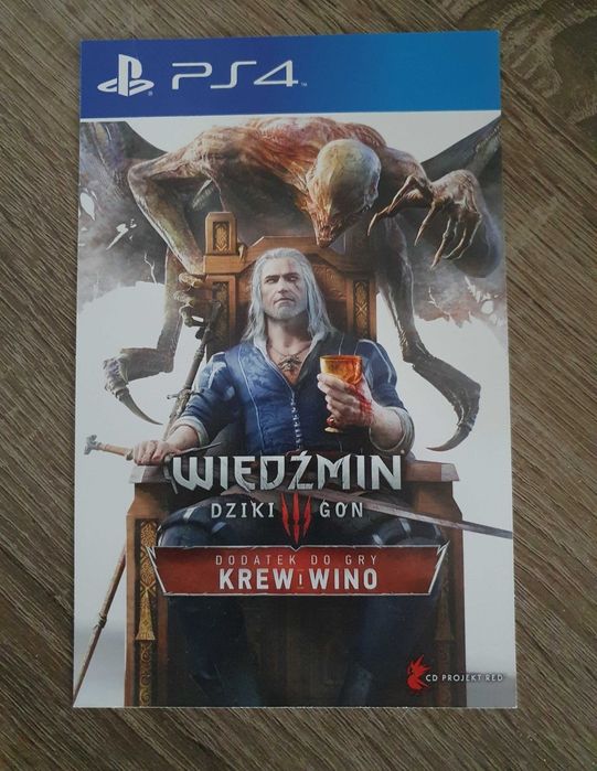 Dodatek Wiedźmin 3 Dziki Gon: Krew i Wino PlayStation PS4/PS5 Kod
