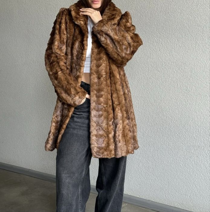 Вінтажна норкова шубка