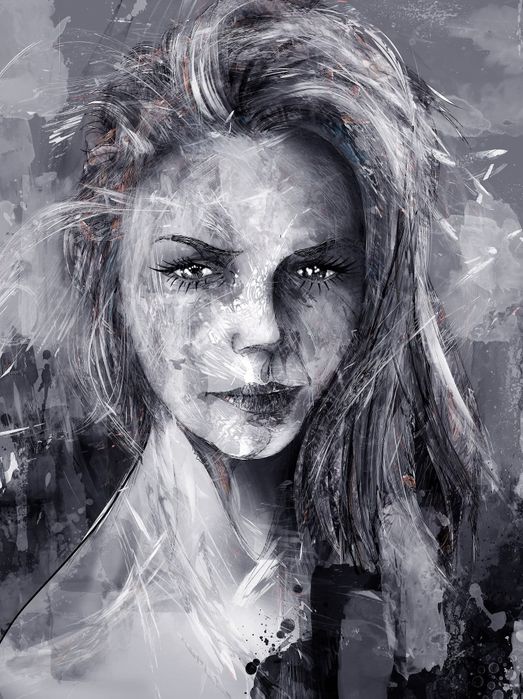 Portret abstrakcyjny