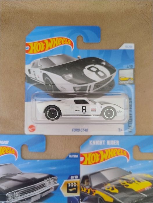 5×Hot Wheels Ford  Chevy KITT Plymouth Dodge