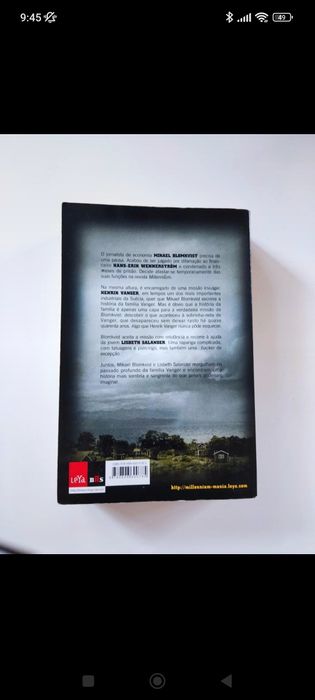 Trilogia Millennium -  volumes 1 do Stieg Larsson