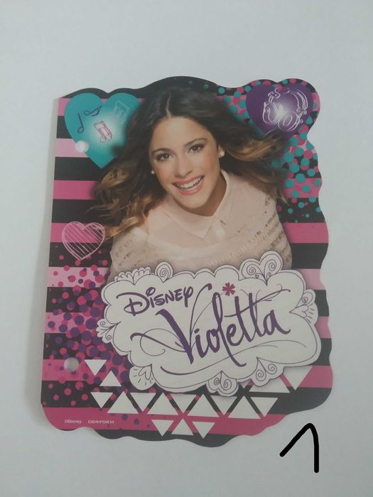 Karteczki kolekcjonerskie Violetta