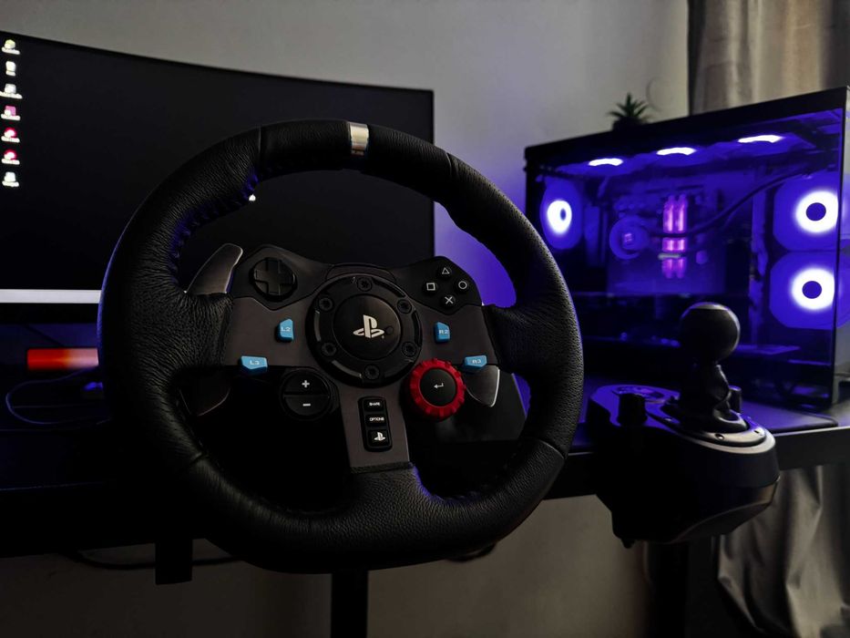 Logitech G29 + Shifter + Pedały | Komplet | Stan dobry
