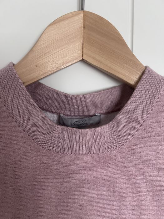 Sweter różowy COS XS