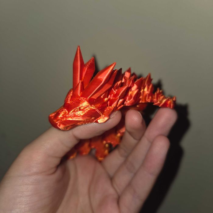 Dragão articulado 3d