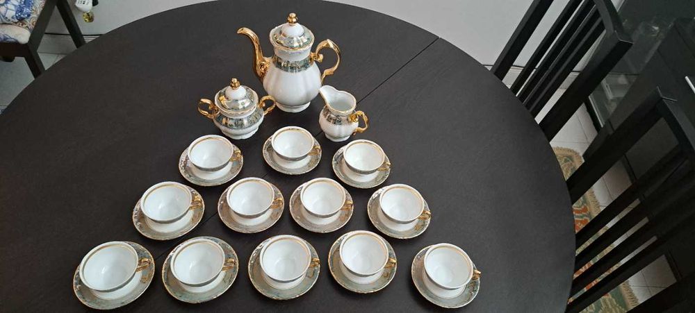 Serviço de café dos anos 70's Santa Clara vigo 15 peças - 25€