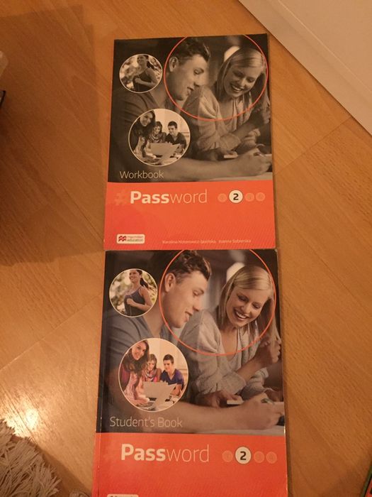 Password students book, work book. Klasa 2