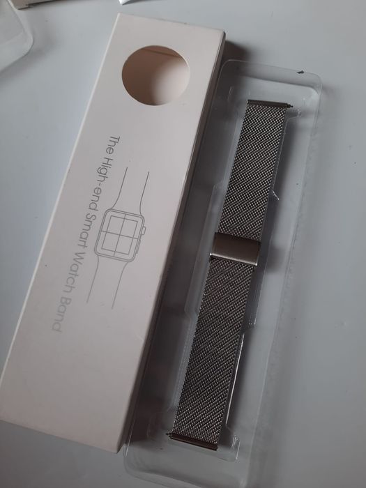 Bransoleta metalowa pasek 20 mm