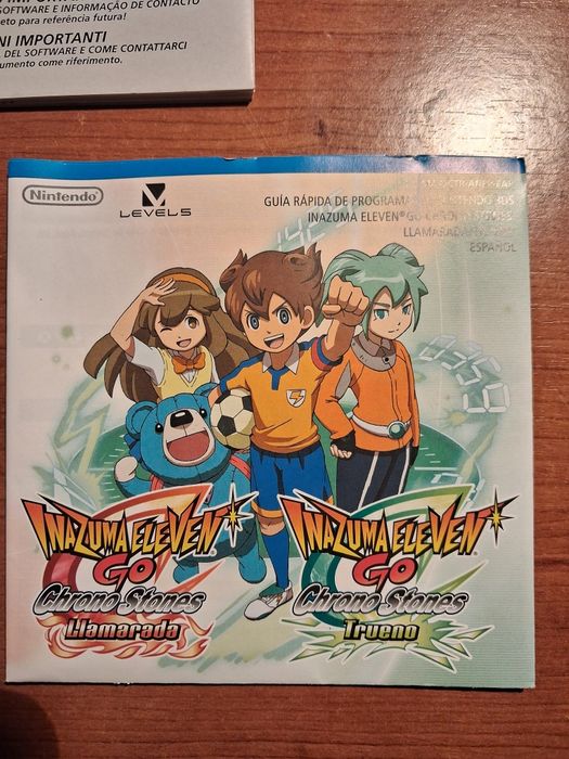 Inazuma Eleven Go Chrono Stones Trueno Thunderflash