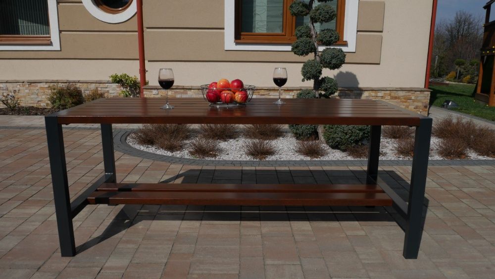 LOFT Meble Ogrodowe Zestaw Nowoczesne Drewniane  5 LAT GWARANCJI