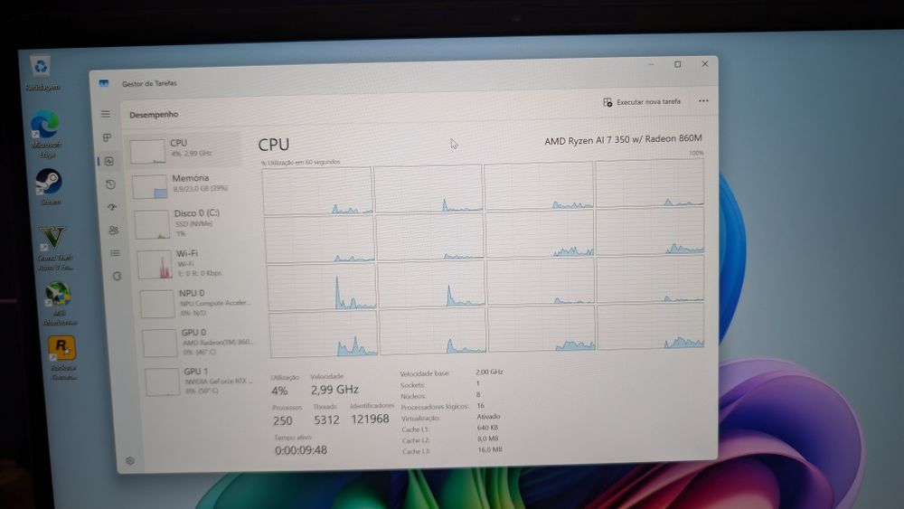 HP Omen RTX 5070 Ryzen aí 7 350 com garantia