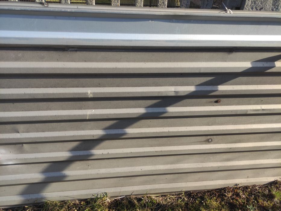 Blacha trapezowa z demontażu REZERWACJA do 17.03