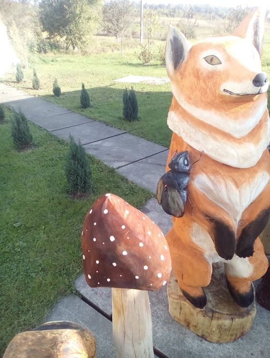 Лис  дерев'яний з масиву