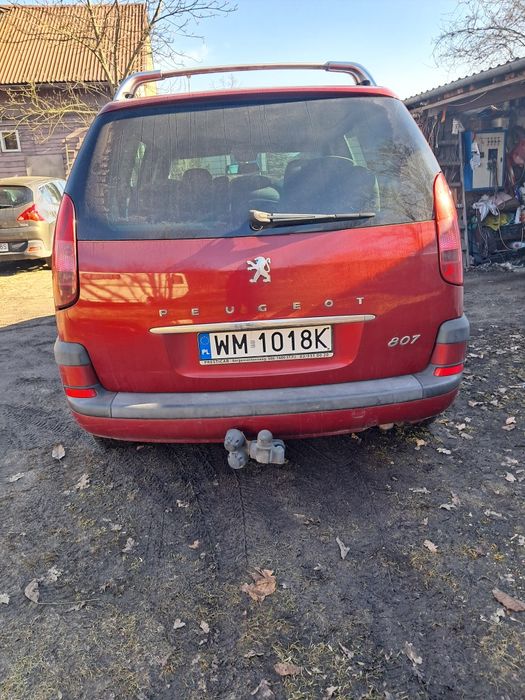 PEUGEOT 807 2.0 HDI 8 lat w jednych rękach