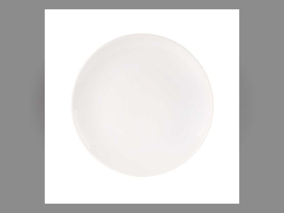 Nowy Serwis Obiadowy Porcelanowy 16 El Na 4 Osoby Kremowy Z Kubkami