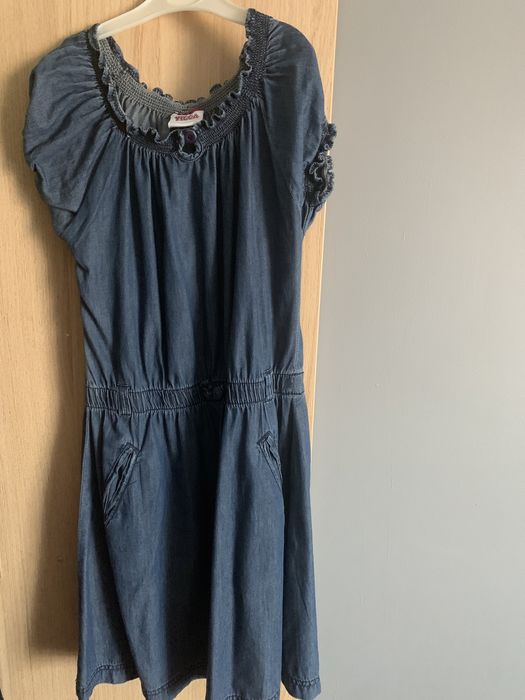 Dżinsowa sukienka dla dziewczynki  11-12 lat