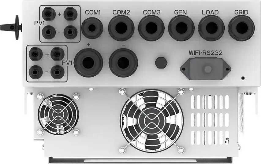 Комплект інвертор Deye SUN-6K-SG05LP1+ акумулятор Deye SE-G5.1 Pro-B