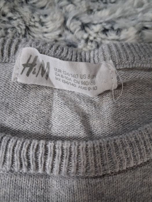 Sweterek z jednorożcem H&M 134/140