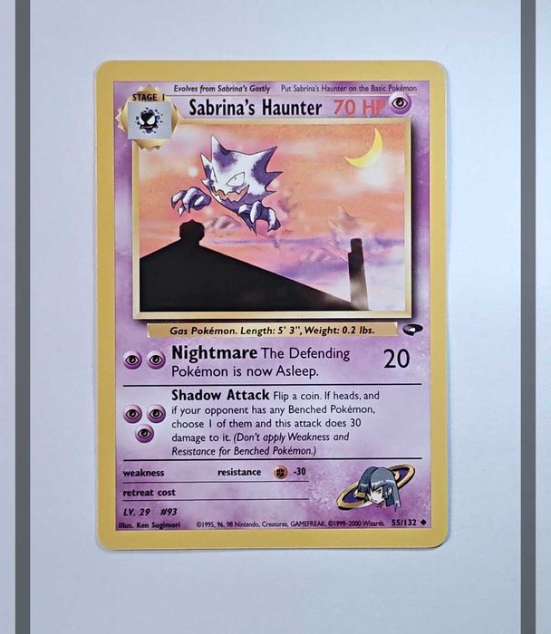Sabrina's Haunter 55/132 GC Pokemon ENG-NM