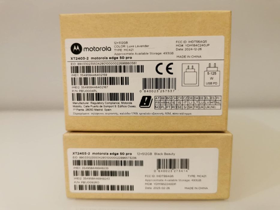 NOWA Motorola Egde 50 Pro 12/512GB