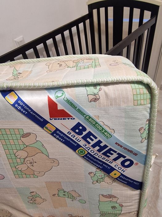 дитячий  матрац венето 120 на 60 см
