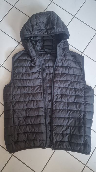 Bezrękawnik Kamizelka puffer męski czarny H&M L/40