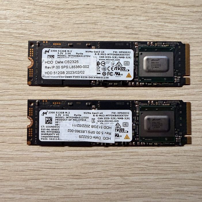 SSD 512GB M.2 PCIe NVMe Micron - Wysyłka OLX J