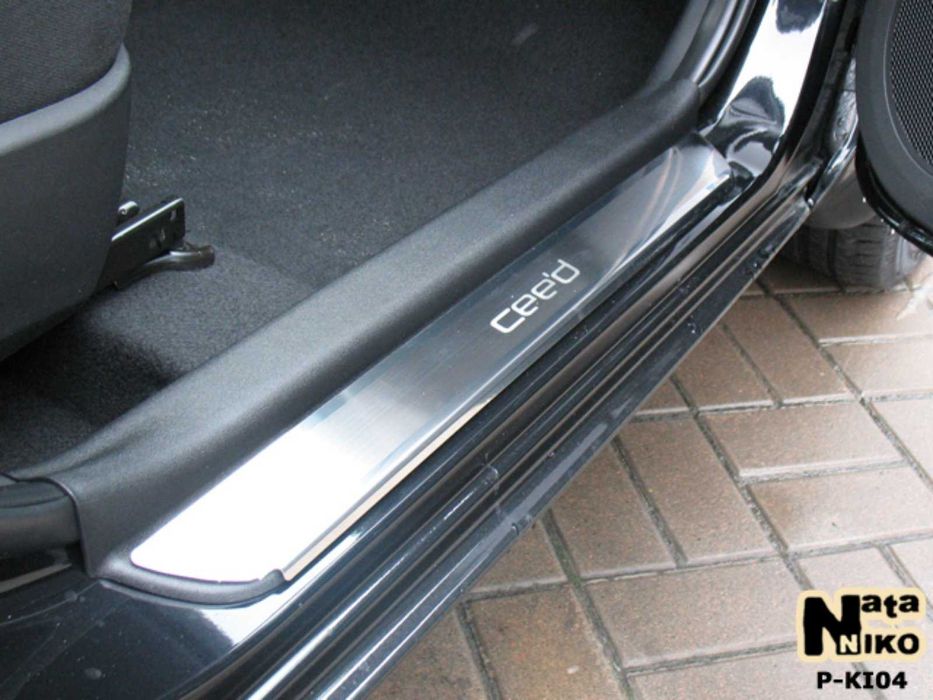 Накладки на пороги бампер на все виды авто