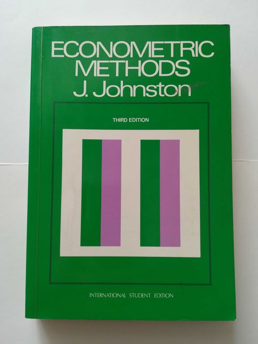 livro - Econometric methods