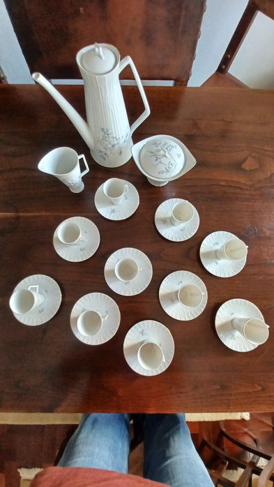 Serviço de café Vista Alegre Anos 60