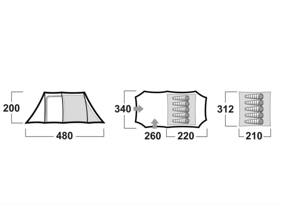 Namiot Husky Bolen 5