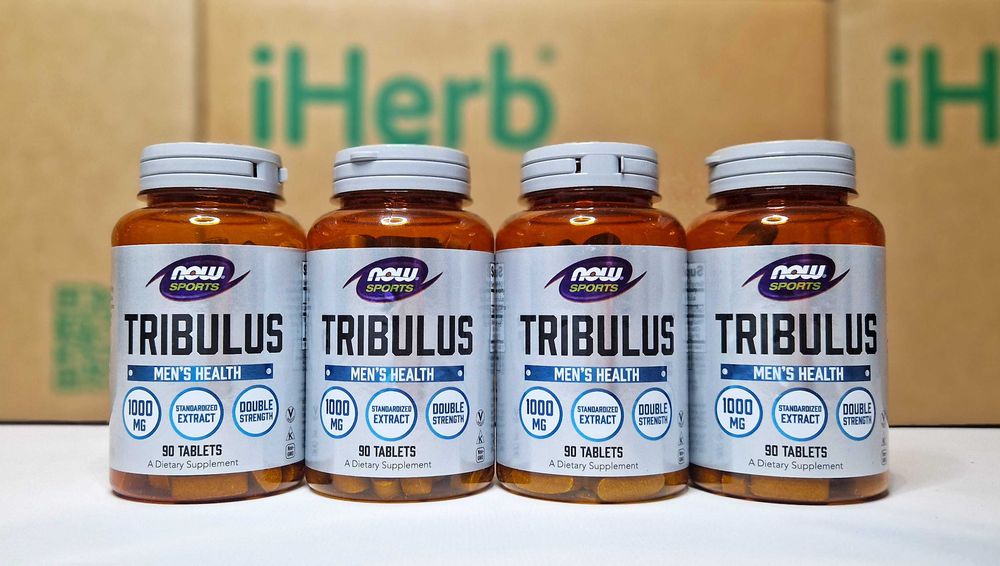 Трибулус NOW Foods Tribulus, якірці, для тестостерону, 1000 мг 90 шт