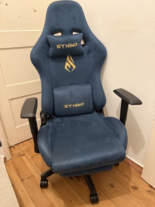 Cadeira Gaming Alcatara Symino / Nova / Desmontada