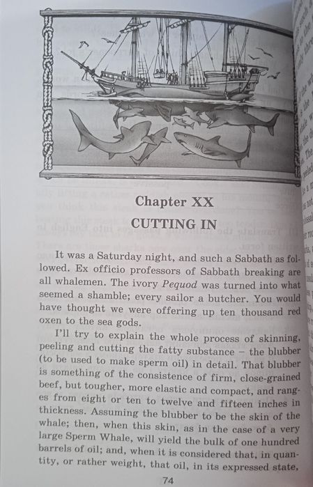 Мобі Дік, читаю англійською, англійська мова