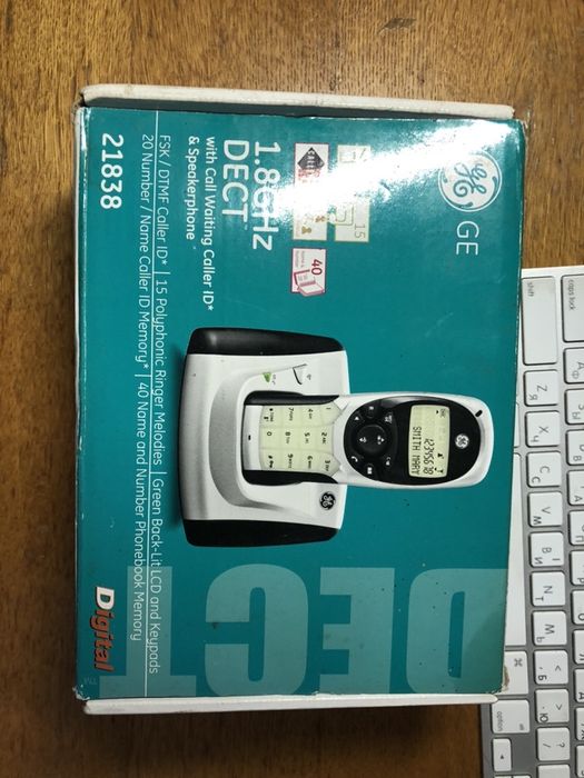 Dect телефон General Electric CE21838