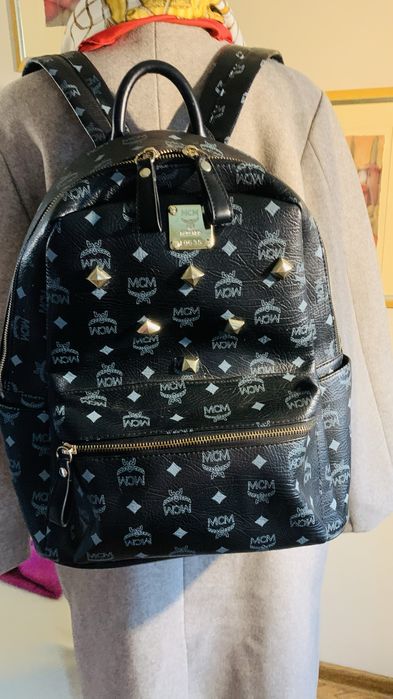 MCM duży plecak czarny