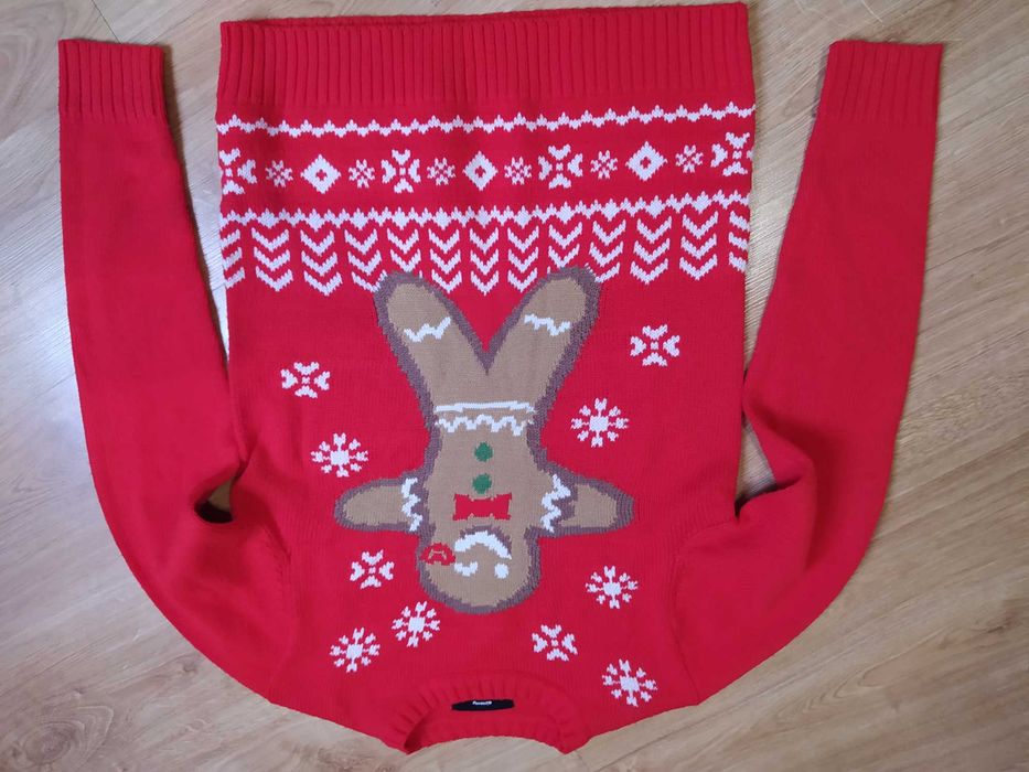 Sweter świąteczny sinsay XS Piernik, ciacho